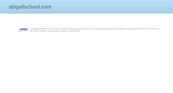 Desktop Screenshot of abigailschool.com